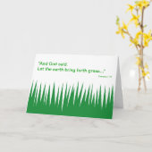 神の草-父の日カード カード (黄色い花)