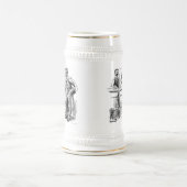 神の蜜のヴィンテージキャラチャービールマグスタイン!! ビールジョッキ (中央)