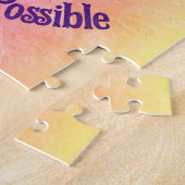 神の蝶の花の芸術と感動的 ジグソーパズル (側面)