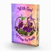 神の蝶の花の芸術と感動的 フォトブロック (右)