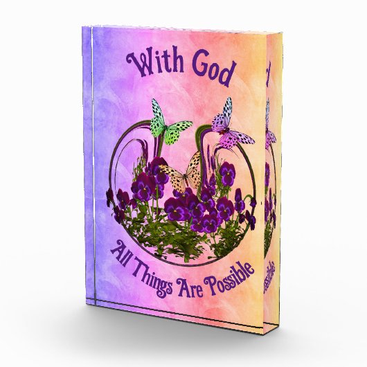 神の蝶の花の芸術と感動的 フォトブロック (右)