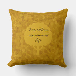 神の表現:秋のキャラメル装飾用クッション クッション