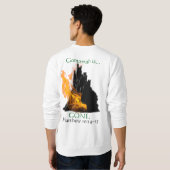 神の裁き スウェットシャツ (裏面フル)