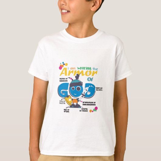 神の装甲は柔らかいTシャツをからかいます Tシャツ (正面)