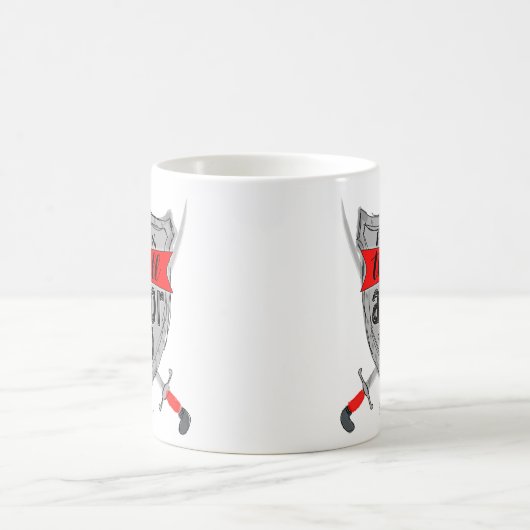 神の装甲 コーヒーマグカップ (中央)