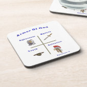 神の製品の鎧 コースター (左側)