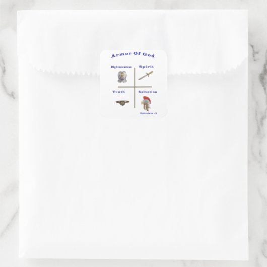 神の製品の鎧 スクエアシール (バッグ)