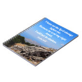 神の見解キリスト教の聖書聖句 ノートブック (左側)