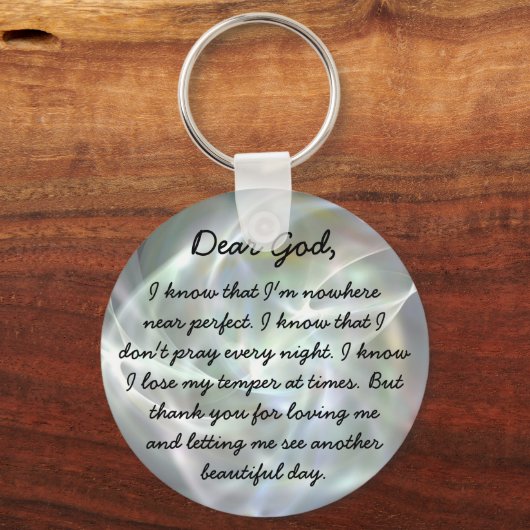 神の親愛キリスト教のキーチェーン キーホルダー (正面)