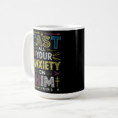 神の解放:スピリッツ癒しのTouch コーヒーマグカップ (正面左)