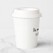 神の言葉で十分 紙コップ (右)