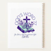 神の言葉77詩篇聖なる書物、 経典 プランナー手帳 (裏面)