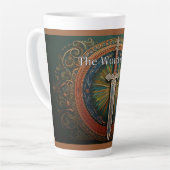 神の言葉 カフェラテマグ (左アングル)