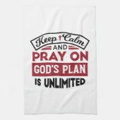 神の計保画は無引用文である キッチンタオル (縦)