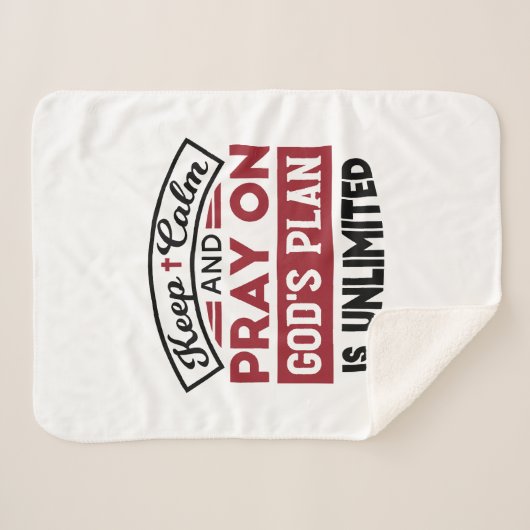 神の計保画は無引用文である シェルパブランケット (正面(横))