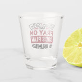 神の計保画は無引用文である ショットグラス (裏面)