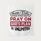 神の計保画は無引用文である タペストリー (正面)