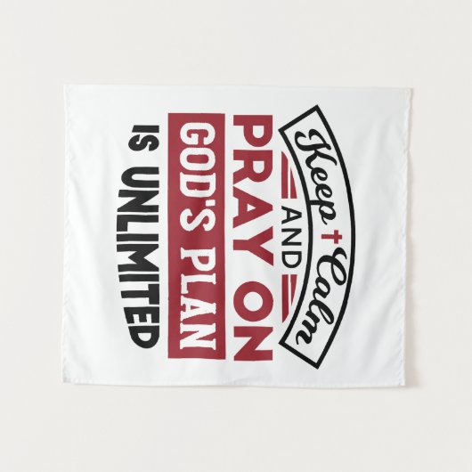 神の計保画は無引用文である タペストリー (正面(横))