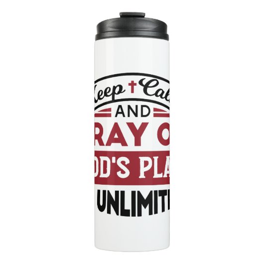 神の計保画は無引用文である タンブラー (正面)