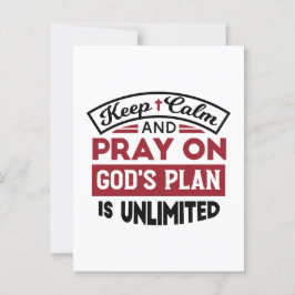 神の計保画は無引用文である ポストカード