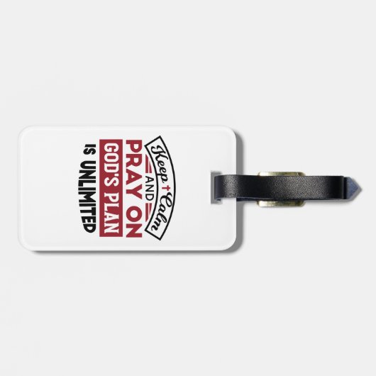 神の計保画は無引用文である ラゲッジタグ (裏面横)