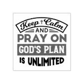 神の計保画は無引用文である ラバースタンプ (インプリント)