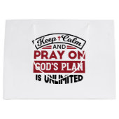 神の計保画は無引用文である ラージペーパーバッグ (正面)