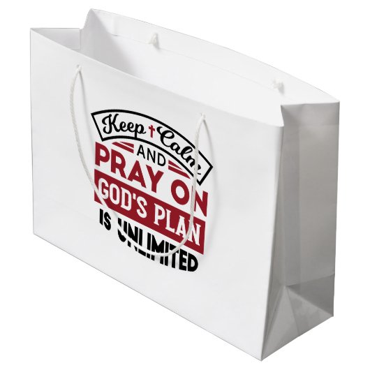 神の計保画は無引用文である ラージペーパーバッグ (裏面アングル)