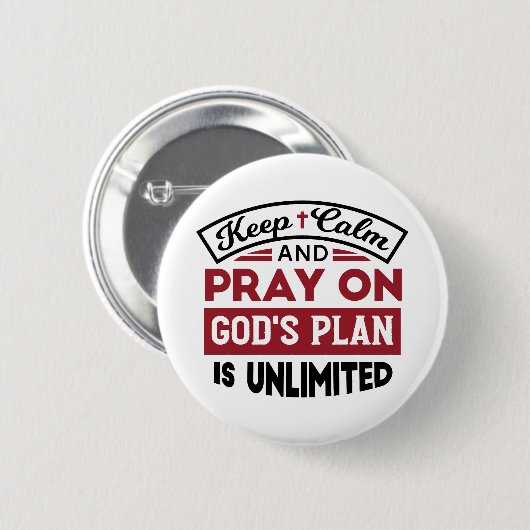 神の計保画は無引用文である 缶バッジ (正面&裏面)