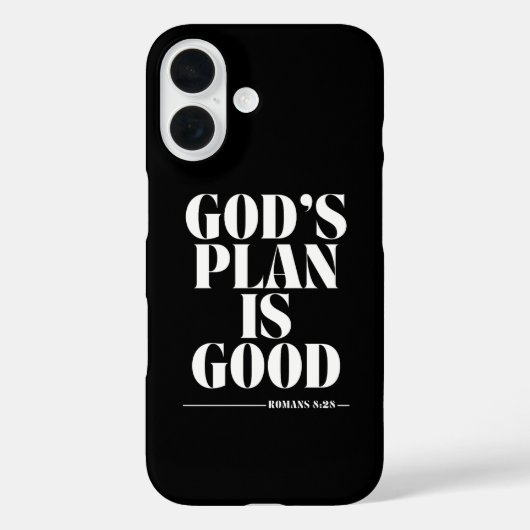 神の計画は良い – ローマ8:28 Case-Mate iPhoneケース (裏面)