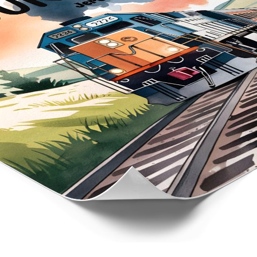 神の計画を信じてクリスチャンの芸術を旅 ポスター (角)