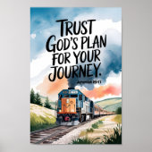 神の計画を信じてクリスチャンの芸術を旅 ポスター (正面)