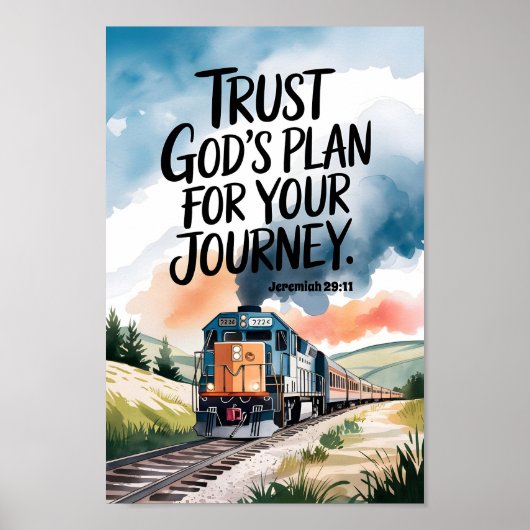 神の計画を信じてクリスチャンの芸術を旅 ポスター (正面)