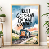神の計画を信じてクリスチャンの芸術を旅 ポスター
