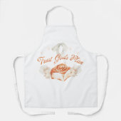 神の計画を信頼する – シナモン転がエプン エプロン (正面)