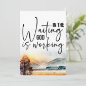 神の計画を信頼する 招待状 (スタンド正面)