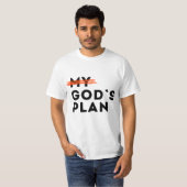 神の計画 Tシャツ (正面フル)