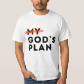 神の計画 Tシャツ (正面)