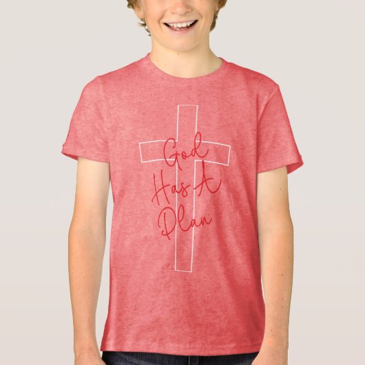 神の計画Tシャツ トライブレンドＴシャツ (正面)