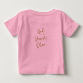 神の計画Tシャツ ベビーTシャツ (裏面)