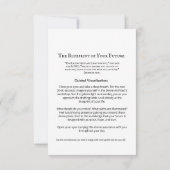 神の設計図の瞑想カード | エレミヤ29:11 (裏面)