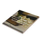 神の詩のジョンの14:1の信頼 タイル (側面)