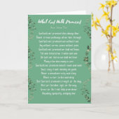 神の誓い（薄緑）のカード カード (黄色い花)