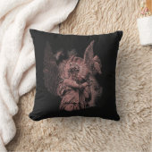 神の誤り – テクノゴシックストリートウェアデザイン クッション (ブランケット)