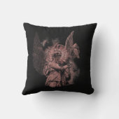 神の誤り – テクノゴシックストリートウェアデザイン クッション (裏面)