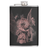 神の誤り – テクノゴシックストリートウェアデザイン フラスク (正面)