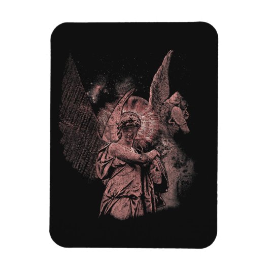 神の誤り – テクノゴシックストリートウェアデザイン マグネット (縦)