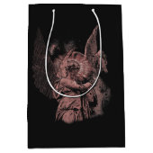 神の誤り – テクノゴシックストリートウェアデザイン ミディアムペーパーバッグ (正面)