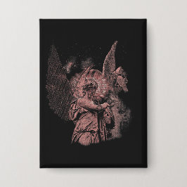 神の誤り – テクノゴシックストリートウェアデザイン 缶バッジ