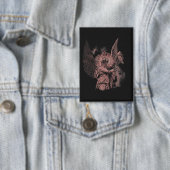 神の誤り – テクノゴシックストリートウェアデザイン 缶バッジ (インサイチュ)